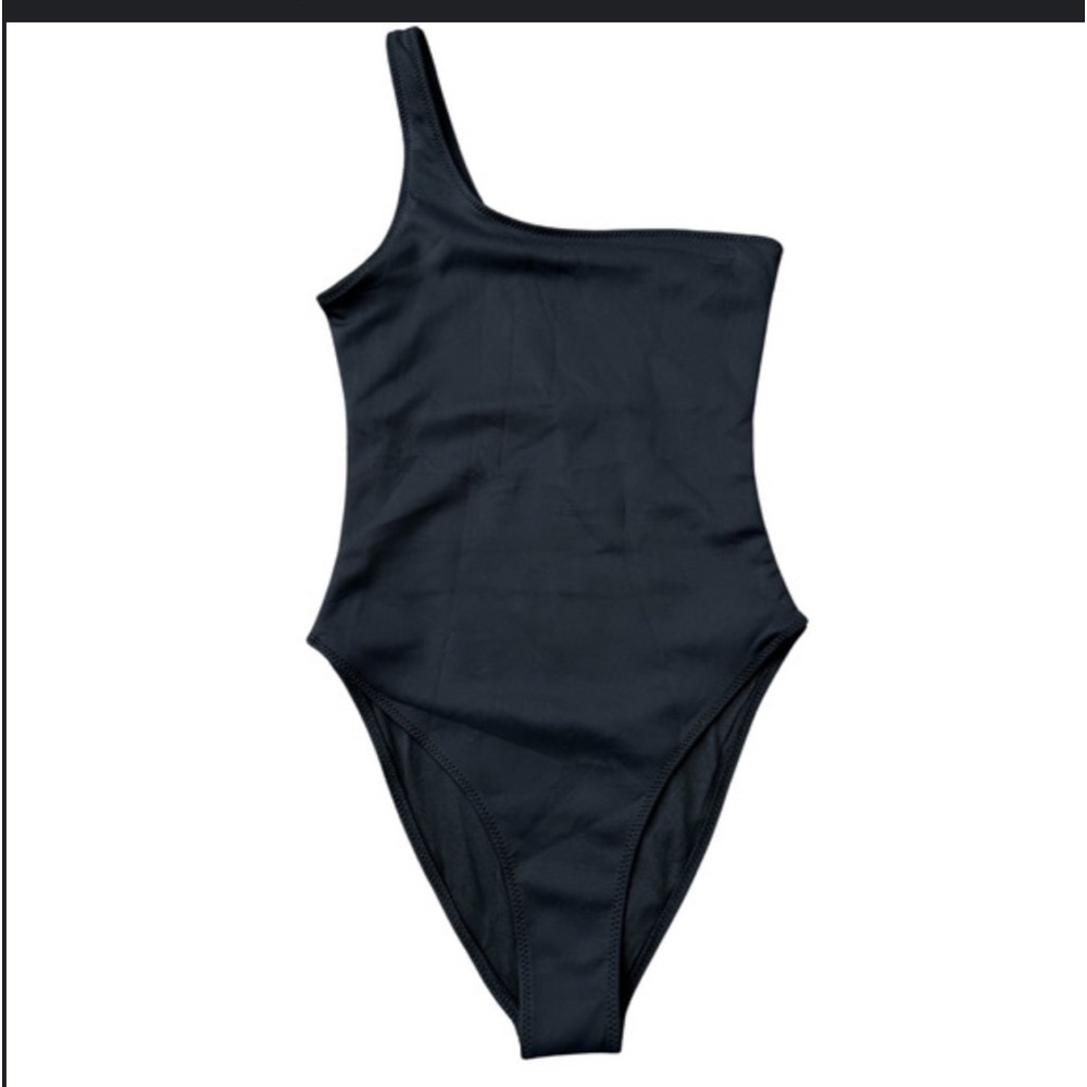 Good American scuba one piece one shoulder swimsuit (3 different sized avail)